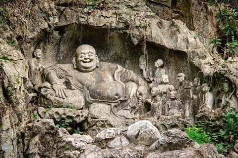 Hangzhou Private Tour med håndkranset båt og Lingyin Temple