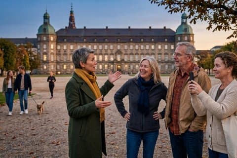 Privéwandeling in de middeleeuwse koninklijke paleizen van Kopenhagen