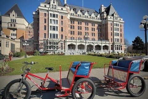 Experiência de Pedicab Guided Victoria