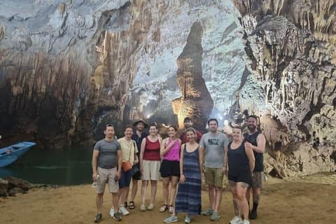 Von Hue : Private Phong Nha & Paradise Cave Panorama Tagesausflug