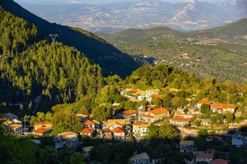 Karya Village & Wine Tasting Private Shore Tour from Lefkada