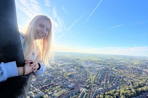 Morning Hot Air Ballooning Brugge for 2 personer eksklusivt