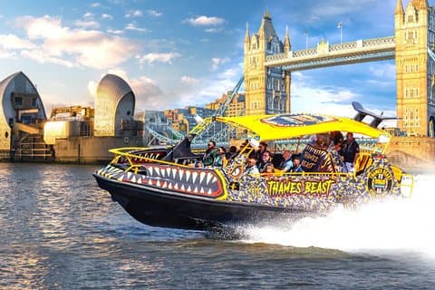 Motoscafo "THE THAMES BEAST" dal Tower Millennium Pier - 40 min