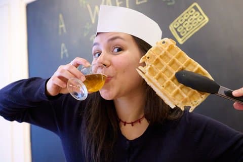 Waffle Making Workshop med øl smagning