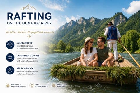 Rafting Tour - Dunajec Pieniny National Park from Kraków with tickets