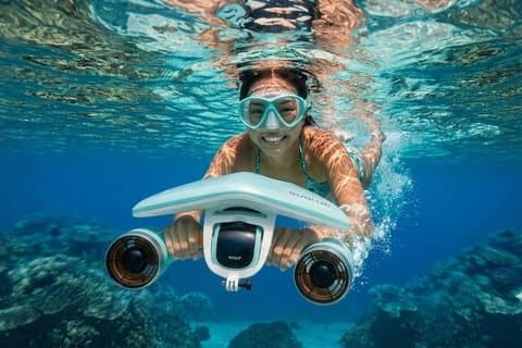 Siargao: Fly Underwater on a Seascooter at Cloud 9