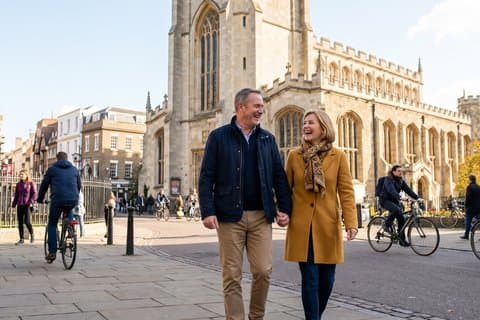 Privat romantisk kulturarvsvandring i Cambridge