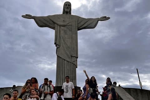 Christus der Erlöser Waldwanderung Rio de Janeiro