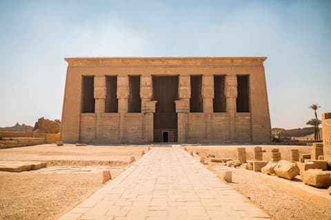 Visita guiada privada ao Templo de Dendera a partir de Luxor