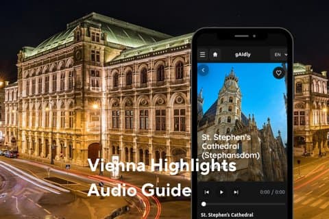 Wien høydepunkter lyd og selvguidet tur
