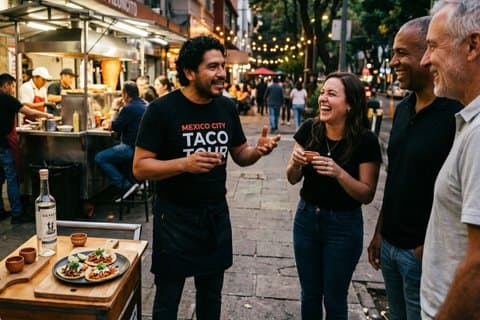 Tacos, Churros and Mezcal Experience in Polanco!