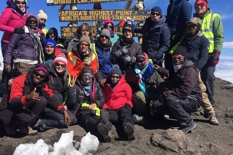 7 Tage Kilimanjaro Lemosho Route mit Gruppenbesteigung