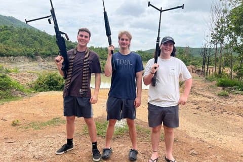 Cambodia experience shooting range outdoor