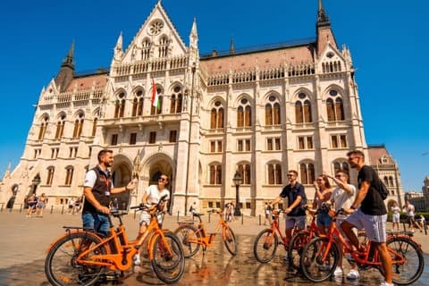 Historische Fahrradtour durch Budapest 2,5 Stunden mit lokalem Guide