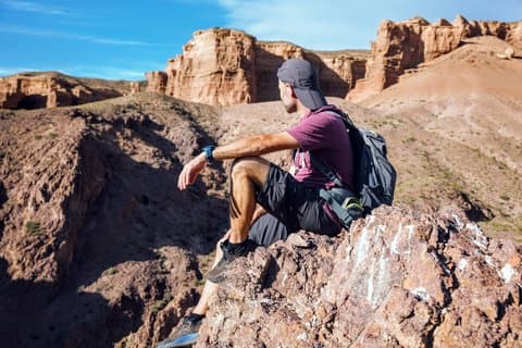 Private Charyn & Temirlik Canyons Overnight Camping from Almaty