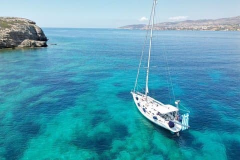 Private Full Day Sailing Adventure Paros to Naxos Experience