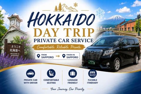 Hokkaido Private Car Service – Toyota Alphard with Driver