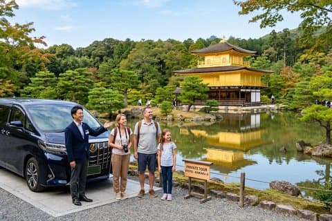 Excursão de dia inteiro em Kyoto saindo de Osaka com guia e veículo licenciados