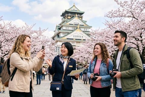 Excursão privada de 4 horas em Osaka com guia licenciado pelo governo