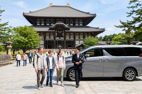 Tour privado de Nara con guía y vehículo con licencia del gobierno (salida de Kioto)