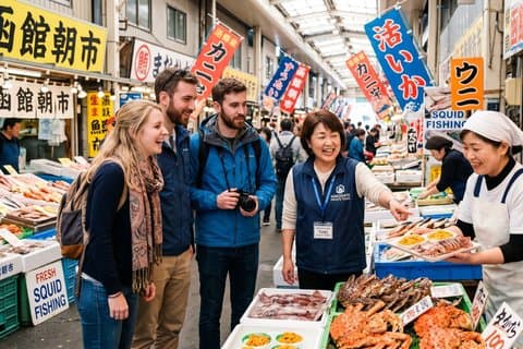 Hakodate 4hr Private Tour with Government-Licensed Guide