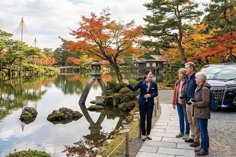 Kanazawa 6hr Full Day Tour with Licensed Guide and Vehicle