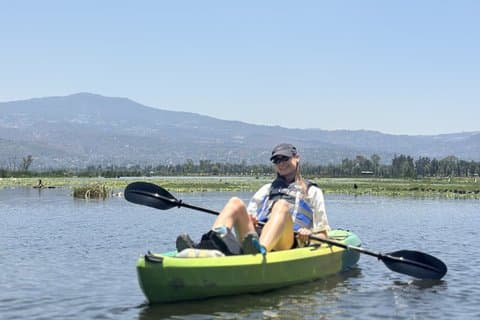 Xochimilco Excursion en kayak avec un Guide local - Circuit Nature & Culture