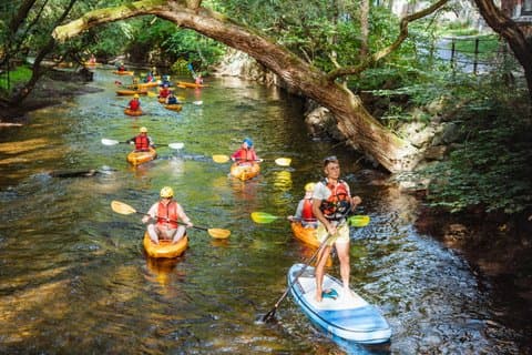 Akerselva River Kayak/Packraft Tour: Aventura urbana em Oslo